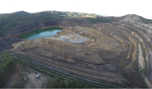 Sucesso no tratamento de rejeitos de mineração em Caldas/MG